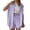 01 Purple, variant on 2 Piece Linen Outfits for Women Summer Button Down Lapel Tank Top with Shorts Travel Lounge Matching Sets with Pockets