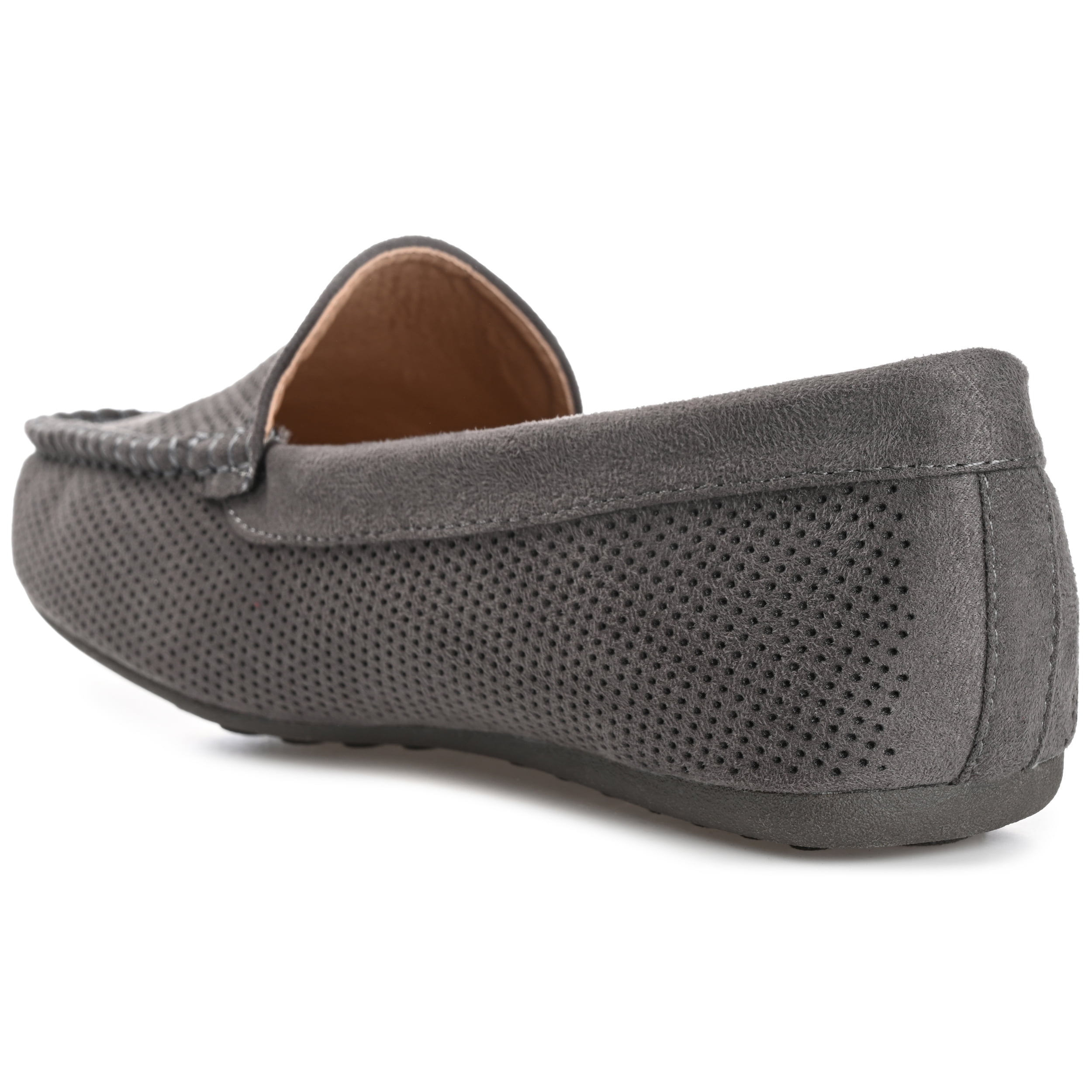 Journee Womens Halsey Comfort Insole Slip On Round Toe Loafer, Widths Available