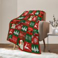 thumbnail image 6 of Christmas Kids Throw Blanket Small Christmas Tree Blanket Xmas Winter Holiday Blanket for Girls Boys Child Baby Bed Soft Lightweight Fuzzy Plush Fleece Blankets and Throws 40x50, 6 of 6