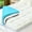 Blue/Twin/38.98 x 75.20 x 0.39 inch, variant on Alvantor 4 Inch Cooling Gel Memory Foam Mattress Topper, Double-layer 2-inch gel memory foam & 2 inch Cool Pillow Top for Back Pain Relief
