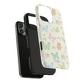 thumbnail image 5 of Phone Cases Cover,Spring Flutter Tough Phone Case – Dual-Layer Pastel Butterfly Design for iPhone 16 Pro Max, 16 Plus, 15, 14, 13, 12, 11, X, Samsung Galaxy S25, S24, S23, S22, 5 of 5