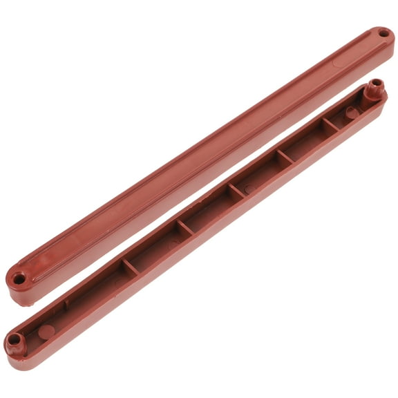 2 Pcs Plastic Drawer Rails Dresser Drawer Track Guide Furniture Slides Drawer Bottom Mount Slides