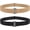 F-black+dark Khaki, variant on Invisible Women Stretch Belt No Show Elastic Web Strap Belt with Flat Buckle for Jeans Pants Dresses