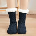 thumbnail image 2 of Socks for Women & Men Warm Winter Fuzzy Socks Universal Thick Sleep Socks Warm Floor Couple's Mid Tube Socks, 2 of 5