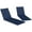 Navy Blue, variant on Outsunny Outdoor Lounge Chair Cushion Set of 2, Foldable Patio Chaise Lounge Cushion Set, 76" x 23", Beige