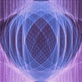 thumbnail image 1 of Ahgly Company Machine Washable Indoor Square Transitional Purple Amethyst Purple Area Rugs, 5' Square, 1 of 7