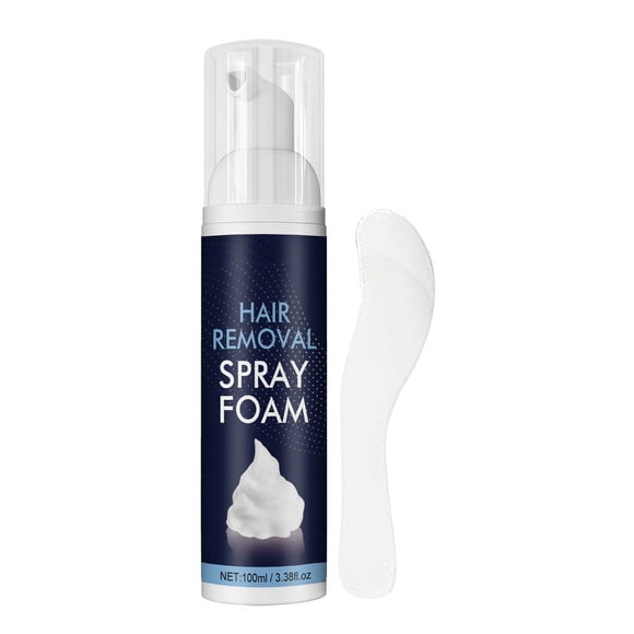 Refurbished Beastres Men's Hair Removal Foam Spray Leg Armpit Chest Hair Fast Hair Removal Spray 100ml, Blue