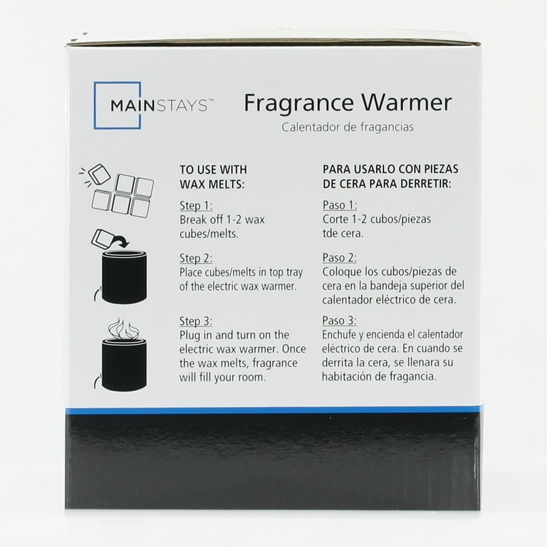 Mainstays Electric Botanical Ceramic Wax Warmer, Single Pack