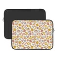 thumbnail image 2 of Pofeuu Coffee Donuts Print Laptop Carrying Case,13-15-Inch Laptop and Tablet, Sleek Design, Durable and Water-Repellent Fabric, Business Casual or School-13 inch, 2 of 8