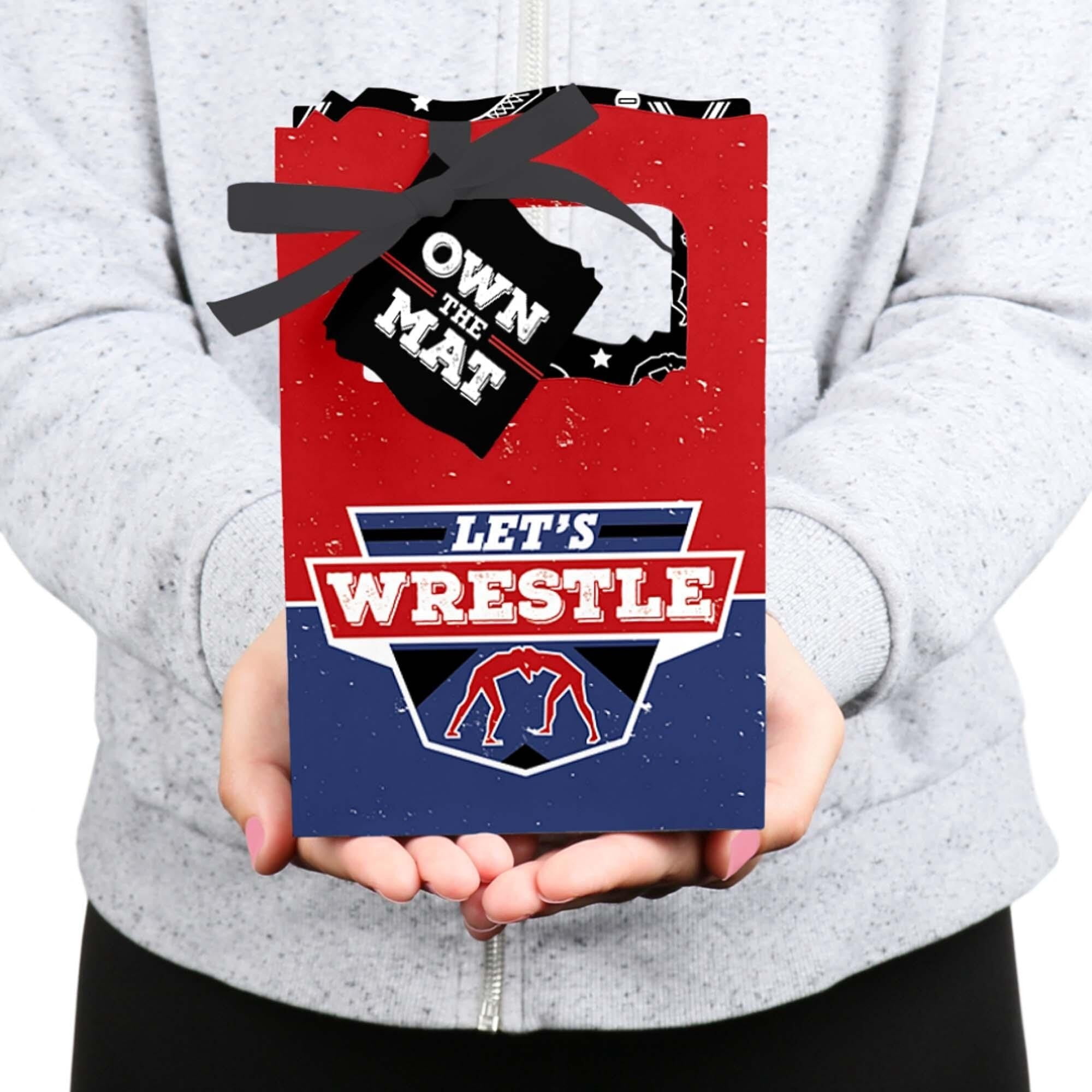 Big Dot Of Happiness Go, Fight, Win – Sport Goodie Boxen, Set Von 12 Stück, 10,8x7,6x19,7 Cm