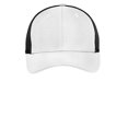 thumbnail image 2 of Port Authority Pique Mesh Cap-L/XL (White/ Black), 2 of 2