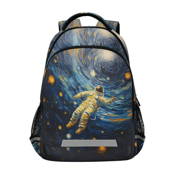 ALAZA Astronaut Space Backpack Elementary School Bag Bookbag Travel Rucksack