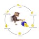 thumbnail image 2 of El juguete multifunción para gatos combina el movimiento de equilibrio de peso Sel sin electricidad, 2 of 8