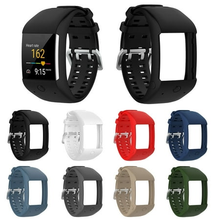 - For Polar M600 Smart Watch Wristband Strap - Silicone Replacement Watch Band