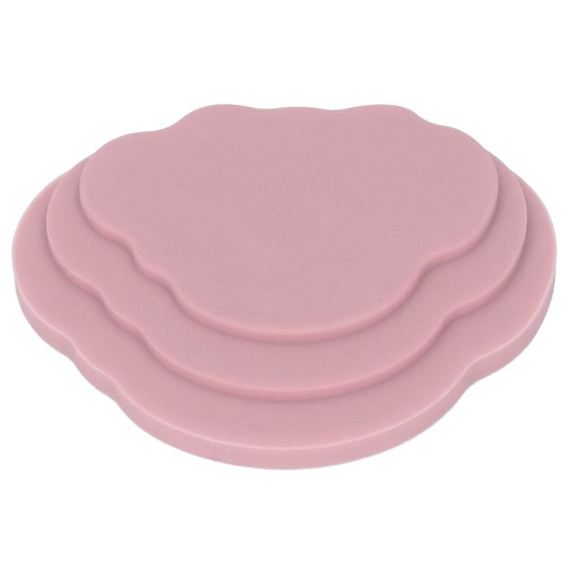 El juguete mordedor de silicona para bebés evita que se coman las manos Mordedor para bebés en la nube a partir de 6 meses de edad 007 fucsia claro