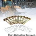 thumbnail image 2 of CNKOO Pack Of 10 Snowblower Shear Pins And Cotter Pins Snow Blower Replacement, 2 of 6