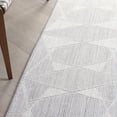 thumbnail image 3 of SAFAVIEH Martha Stewart Serenity Geometric Runner Rug, Grey/Ivory, 2'2" x 8', 3 of 5