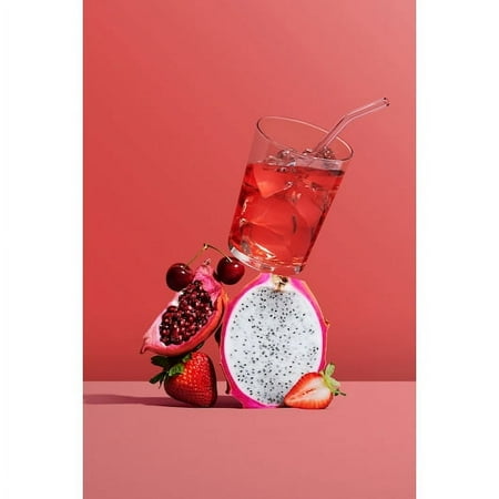 (Price/Case)Tractor Beverage Co 6555 Organic Strawberry Dragonfruit Concentrate 384 Ounce