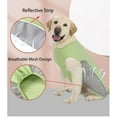 thumbnail image 4 of HQREA Reflective Summer Cooling Dog T-Shirt, Breathable Sleeveless Mesh Vest for Large, 4 of 6