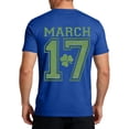 thumbnail image 2 of Men's St. Patrick's Day Graphic T-Shirt March 17 Shamrock Short Sleeve Crew Neck Tee, 2 of 3