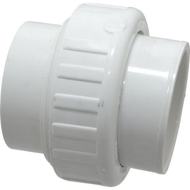 Value Collection 2" PVC Plastic Pipe Union with EPDM ORing Schedule 40