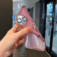 thumbnail image 3 of for Phone 15 Plus Case Magnetic Clear Square Edge Cute Transparent Silicone Soft TPU Luxury Plating Bumper Case with MAGSAFE Charging, 3 of 8