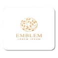 thumbnail image 1 of SIDONKU Floral Flower Emblem Cosmetics Spa Beauty Salon Boutique Luxury Royal Jewelry Hotel Interior Resort Mousepad Mouse Pad Mouse Mat 9x10 inch, 1 of 1