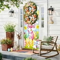 thumbnail image 6 of Kumdkd Easter Door Curtain for Front Door, Large 70.87x35.43in Polyester Holiday Party Decor, Spring Festival Door Cover for Classroom Office Store Wall Decoration, Multicolor, 6 of 6