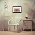 thumbnail image 4 of Martinus Rørbye 14x11 Black Modern Framed Museum Art Print Titled - Palermo Harbor with a View of Monte Pellegrino (1840), 4 of 5