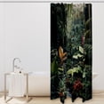 thumbnail image 2 of Tropical Plants Waterproof Shower Curtain Sets with Hook, Printed Design for Bathroom Decoration, 2 of 6