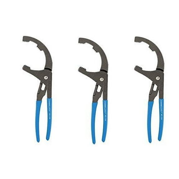 Channellock 209 9-Inch Oil Filter and PVC Plier 3-Pack — Residential Use, Standard Application