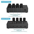 thumbnail image 2 of 4 Channel Stereo Audio Amplifier with Headphone Splitter - 4 x 3.5MM Output Jacks for Enhanced Listening Experience, 2 of 5