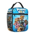 thumbnail image 2 of Puppy Dog Pals Lunch Bag, Reusable Portable Lunch Box, Leakproof Tote Bag, Lunch Box For School Work Picnic Portable Lunch Tote Bag Keep Food Fresh, 2 of 8