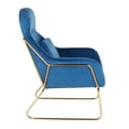 thumbnail image 3 of LumiSource Penelope Lounge Chair, Green/Gold, 3 of 11