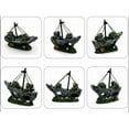 thumbnail image 5 of Aquarium Landscaping Decoration Shipwreck Pirate Boat Sunken Ship Fish Shelter Fish Tank Decoration Small Medium Fish Garden Pond Ornament, 5 of 5