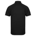 thumbnail image 2 of Finden & Hales - Polo deportivo/de deporte transpirable Modelo Piped Sports para hombre/caballero - Verano/ Deporte (Negro/Negro), 2 of 3