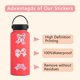 thumbnail image 5 of 55 pegatinas con lazos. Adorables pegatinas decorativas para maletas, teléfonos y mucho más., 5 of 7
