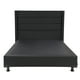 thumbnail image 2 of Base de Cama Queen Size DICASA con Cabecera Lucca Negro, 2 of 7