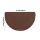 thumbnail image 4 of Tapete semicircular para entrada exterior, antideslizante, para baño, puerta, color liso, fácil de limpiar, decoración para el hogar, impermeable, duradero, ideal para zonas de alto, 4 of 8