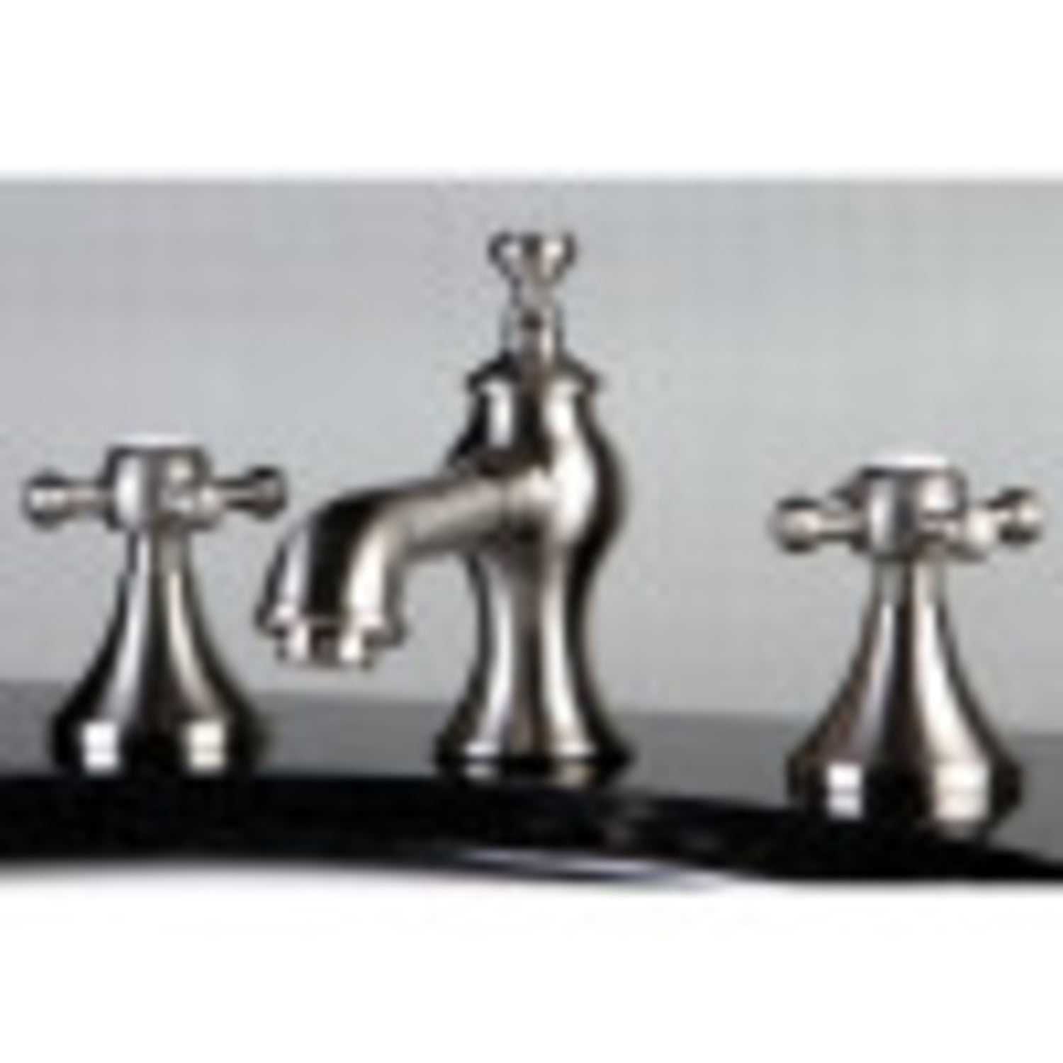 Kingston Brass KC7068BX 8 in. Widespread Bathroom Faucet, Brushed Nickel