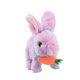 thumbnail image 4 of Animales de peluche electrónicos para mascotas, muñecos de peluche adorables, juguete para caminar, regalo de Navidad, regalos de año Nuevo, hora de vistoso, 4 of 8