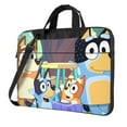 thumbnail image 1 of Zufioo Bluey for Laptop Bag, Zippered Computer Shoulder Bag Messenger Bag Briefcase, Suitable for School, Work, Travel, 1 of 9