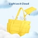 thumbnail image 4 of Bolso de mano TopDesign Puffer Lightweight para mujer, color amarillo, 4 of 8