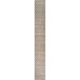 thumbnail image 1 of Unique Loom 3118697 2 ft. 7 in. x 19 ft. 8 in. Philadelphia Trellis Runner Rug, Light Brown, 1 of 10