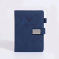 thumbnail image 1 of Diaries, Notebooks, Pens, Reusable, Antlers, Navy Blue., 1 of 1
