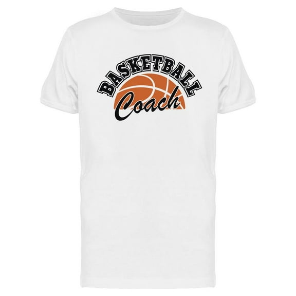Basketball Coach Design T-Shirt Men -Image by Shutterstock, Male 3X-Large
