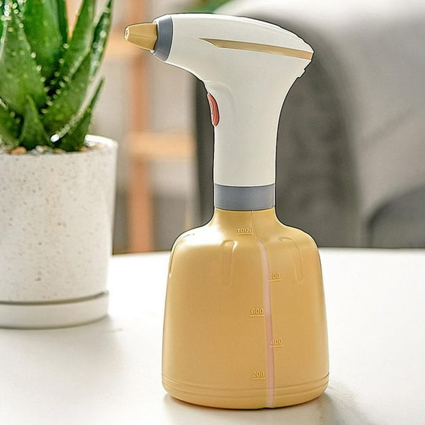 Regadera eléctrica automática, rociador de jardín inalámbrico , botella rociadora eléctrica para jardinería, fertilización, limpieza para hogar amarillo shamjiam Regadera eléctrica