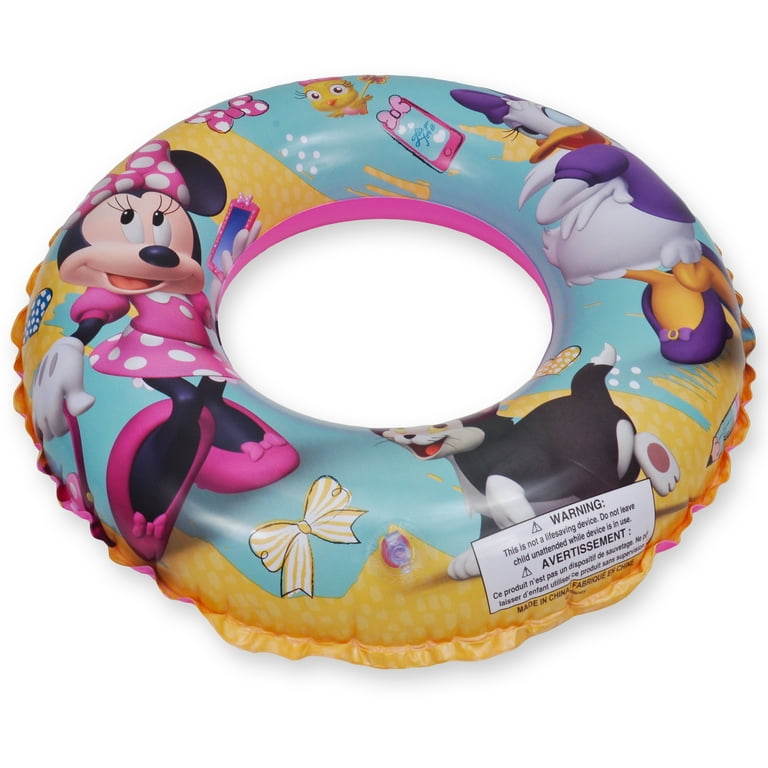 Disney Girls Minnie Mouse Daisy Inflatable Swim Ring 17.5