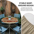 thumbnail image 2 of Pumpkin Fall Round Tablecloth for 36-44 Inch Tables,Fitted Table Cover with Elastic Edge,Thanksgiving Maple Farmhouse Corn Vintage Waterproof Outdoor Table Cloth Protector for Patio Garden Dinner, 2 of 9