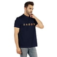 thumbnail image 2 of Inkmeso Men's Round Neck with V Cut Graphic Quote DaddyTshirt For Dads Jersey Shirt, 2 of 7